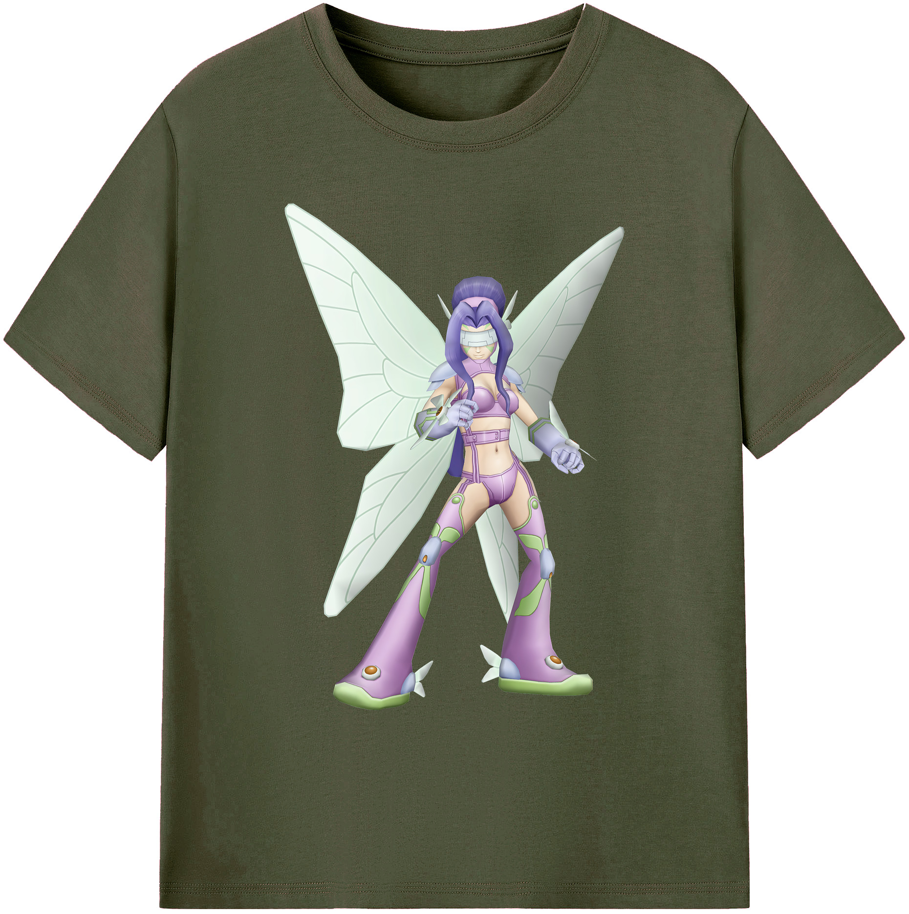 （画像用） Digimon デジタルモンスター/デジモン 綿100％ メンズ半袖Tシャツ｜肌触りやわらか＆通気性